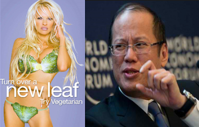 President Aquino declines Pamela Anderson dinner date invitation
