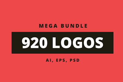 Mega paquete de 920 logos Mega paquete de 920 logos