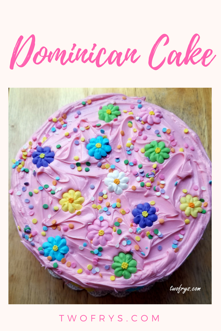 Two Frys Dominican Cake