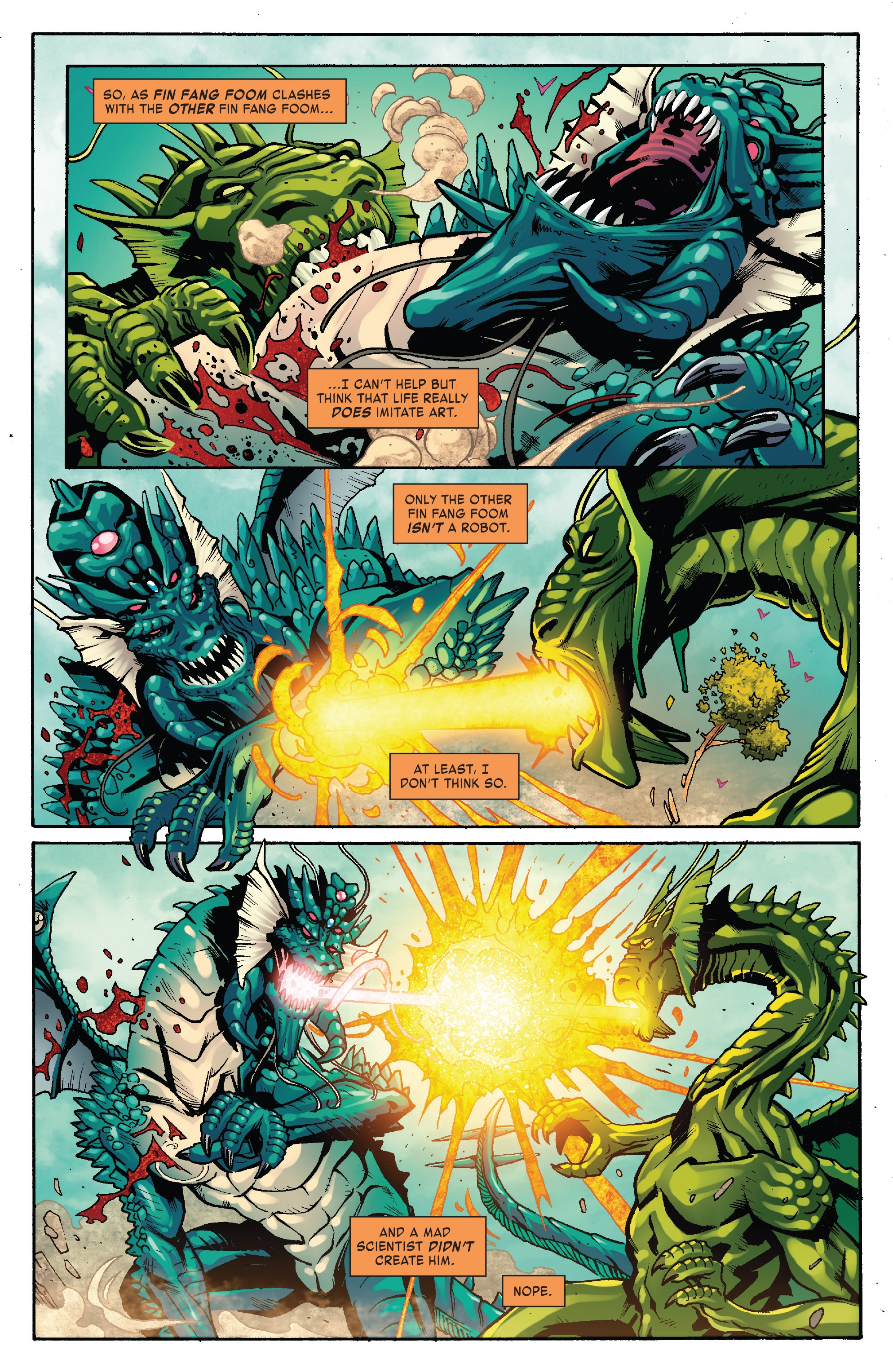 Read online Monsters Unleashed II comic -  Issue #8 - 5