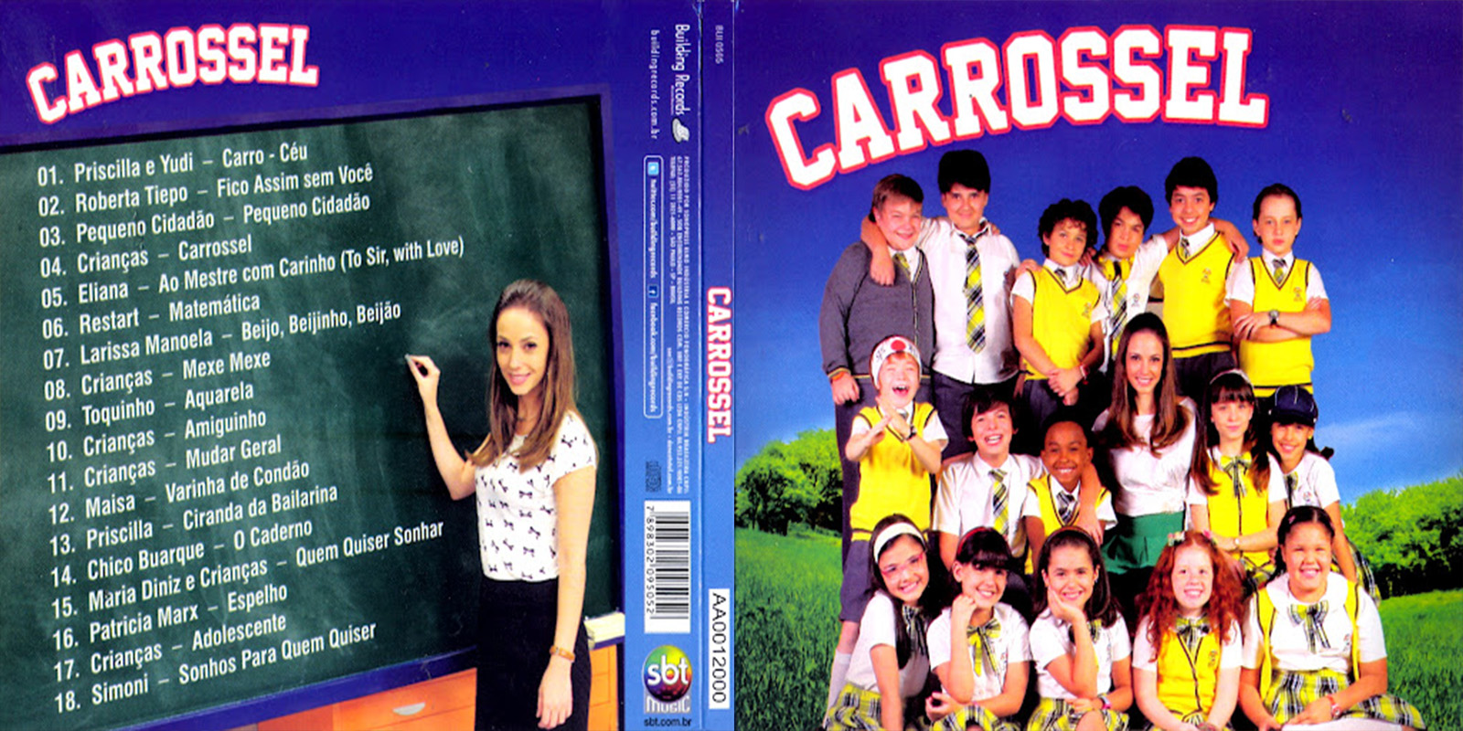 Carrossel SBT Fc Letras Cd Carrossel 2012 Carrossel SBT Fc Letras Cd Carrossel 2012