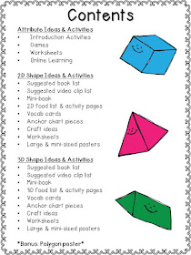 Mrs. Wheeler's First Grade Tidbits: Geometry: 3D Shapes