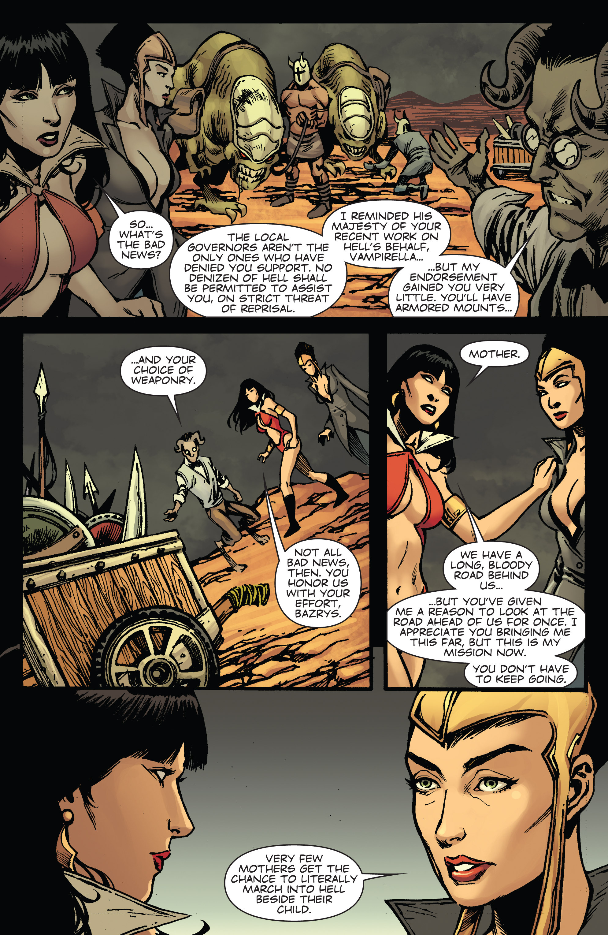 Read online Vampirella (2010) comic -  Issue #28 - 13