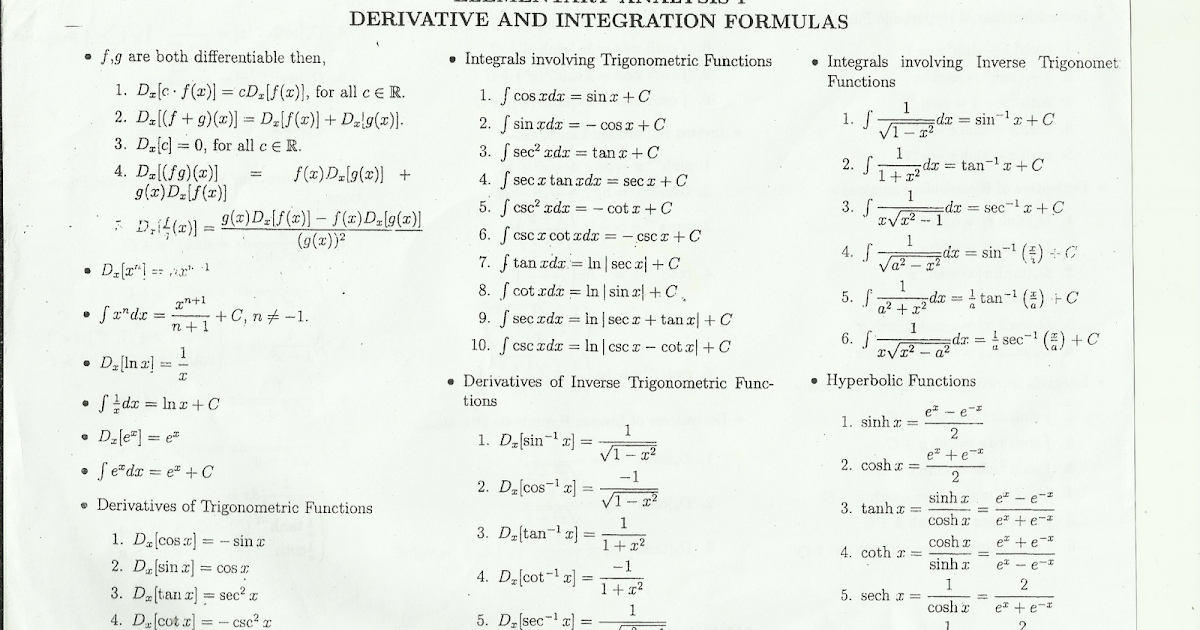 UPD Samplexes, Readings, and Materials UPD Math 53 (Now