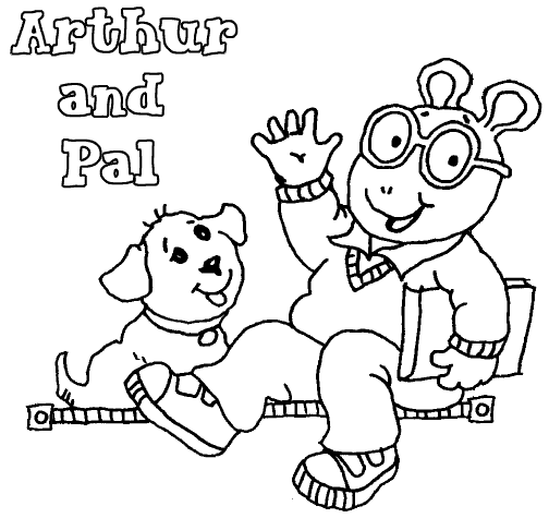 coloring pages for arthur - photo #5