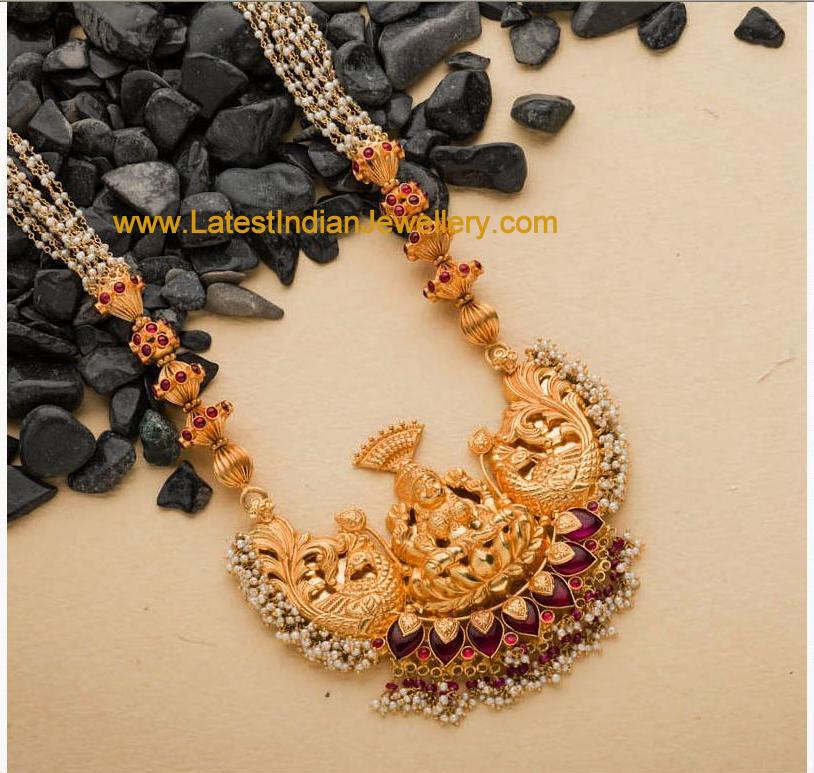 Jewellery Laxmi Haar Gold Design