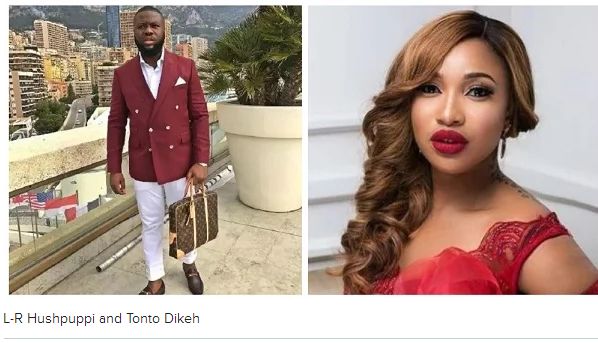hushpuppi X Tonto dikeh