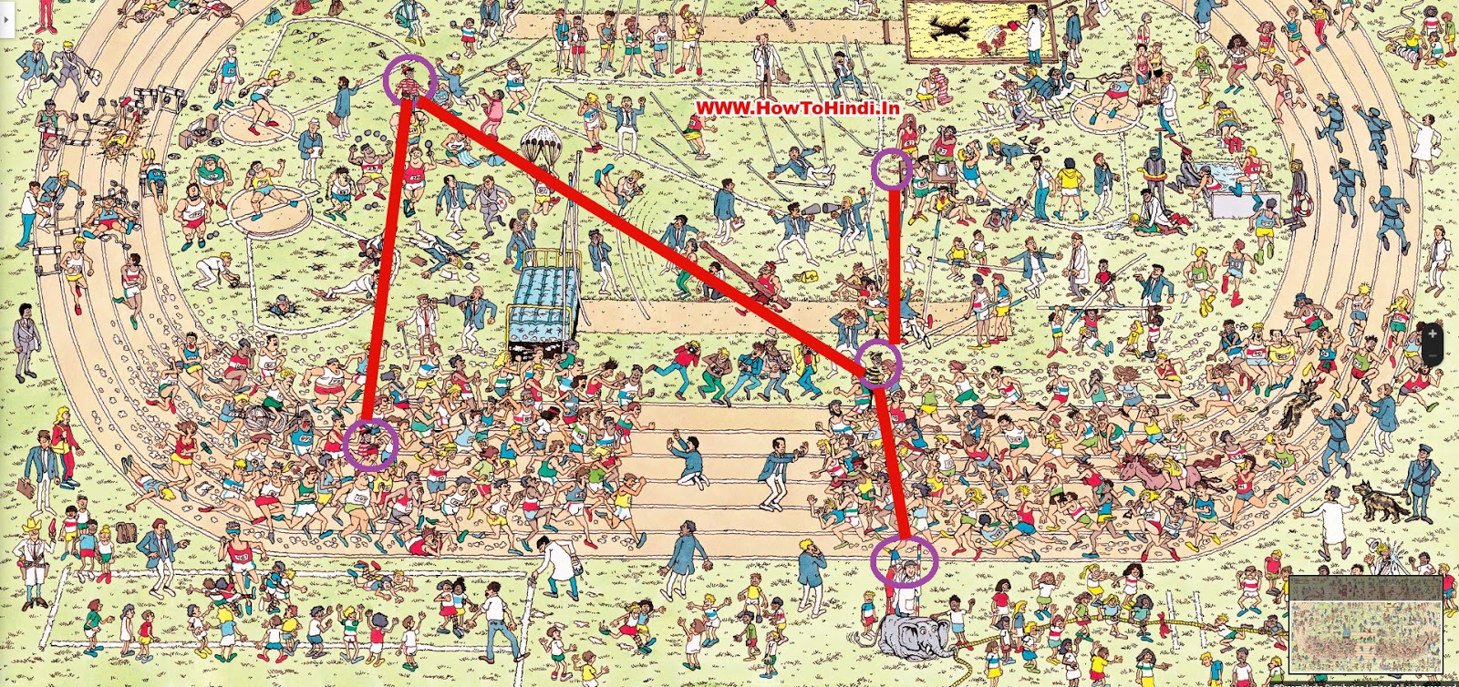 Wheres Waldo Answers At The Beach