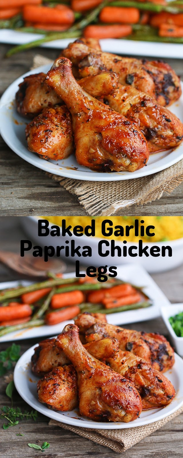 Baked Garlic Paprika Chicken Legs Mariana Kitchen