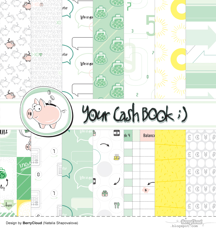 My design collection Cash Book