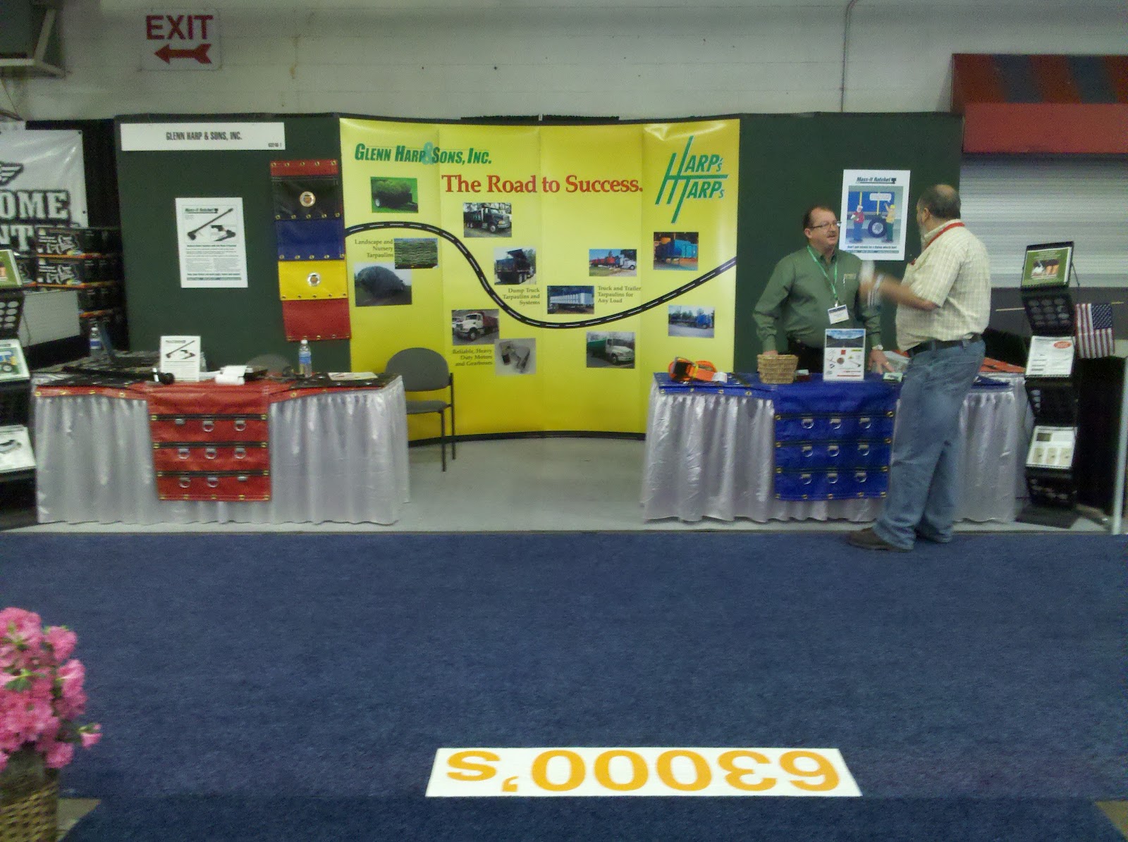 The Official Harp's Tarps Blog Views from the Trucking Show in
