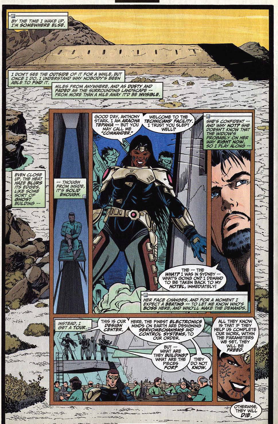 Read online Iron Man (1998) comic -  Issue #6 - 16