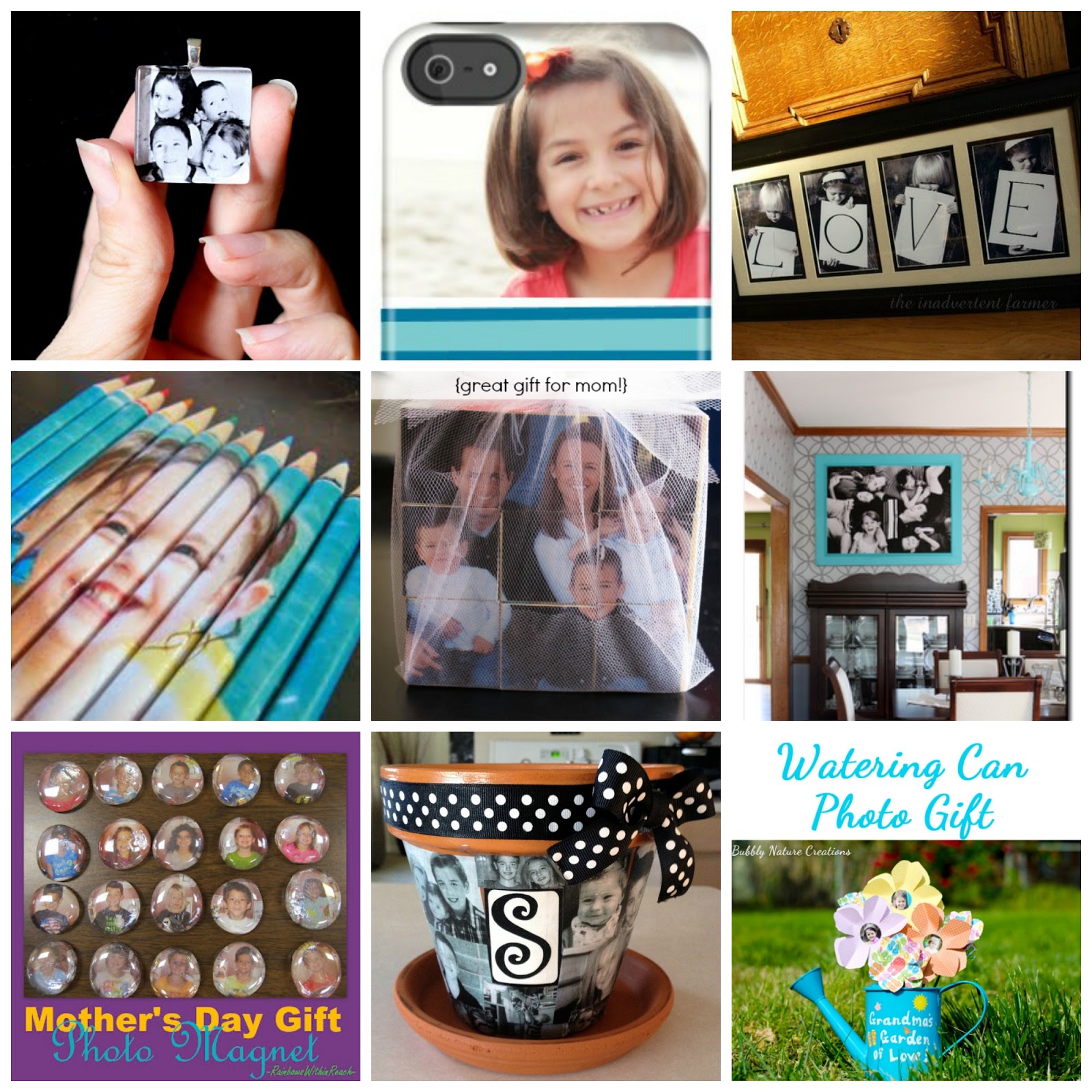 Mother's Day Photo Gift Ideas - Sugar Bee Crafts