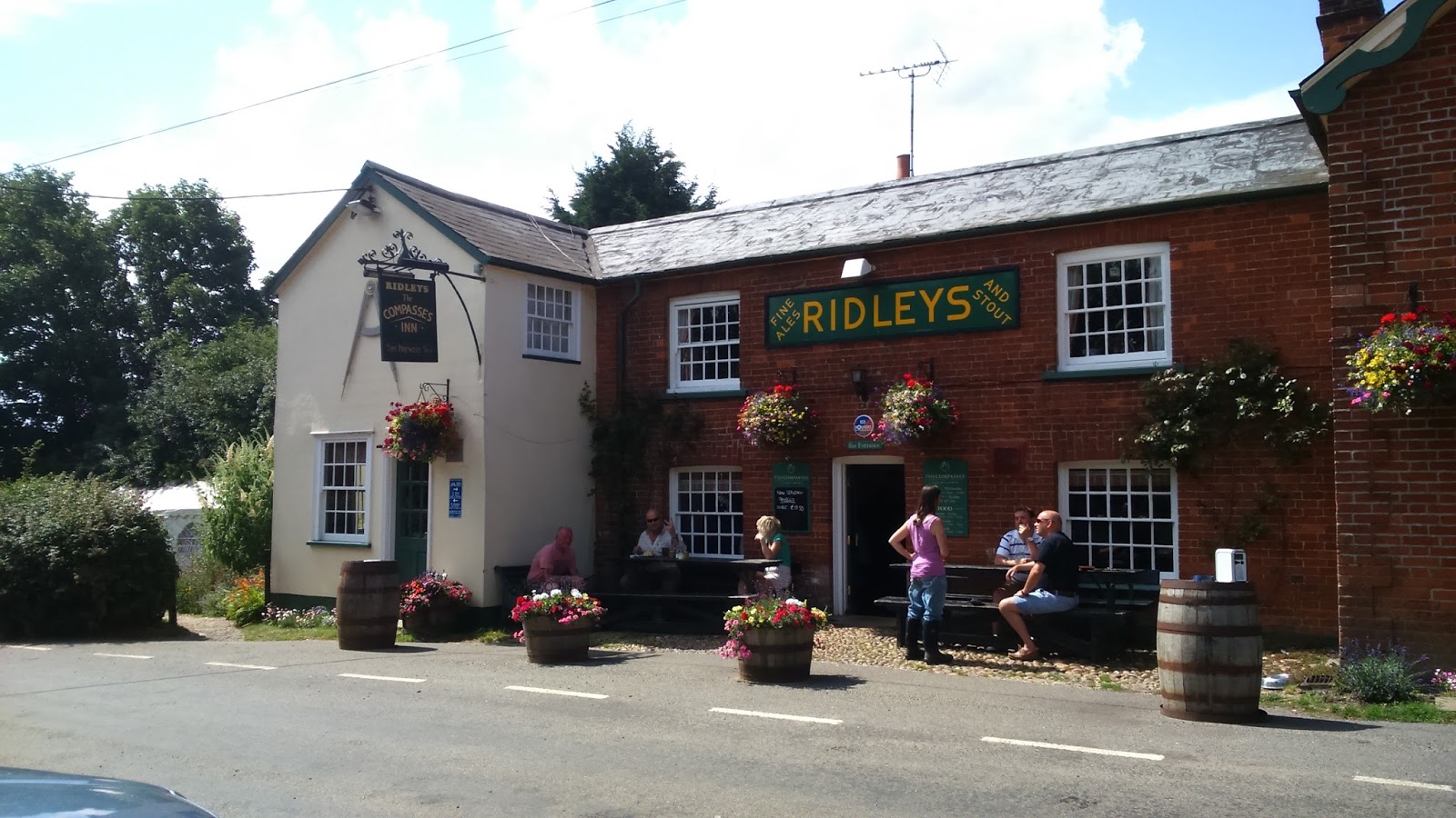 Paul's Beer & Travel Blog The Compasses Littley Green