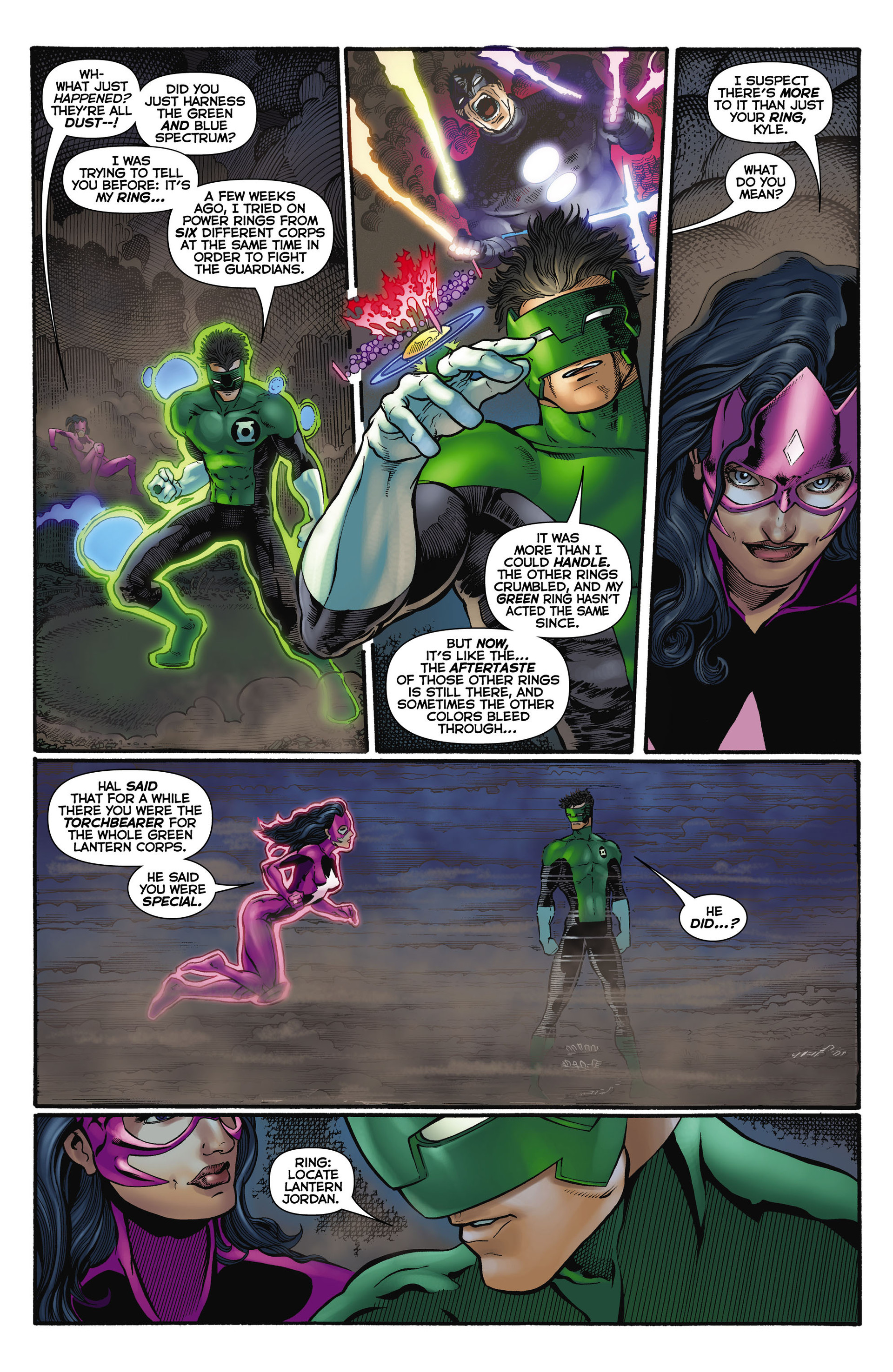 Read online Green Lantern: New Guardians comic -  Issue #0 - 16