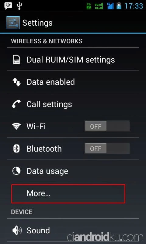 Cara Menjadikan HP Android Sebagai Modem