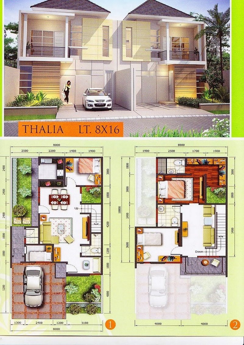 4 DESAIN DENAH RUMAH 8X12 DUA LANTAI 3 KAMAR TIDUR 4 DESAIN DENAH RUMAH 8X12 DUA LANTAI 3 KAMAR TIDUR