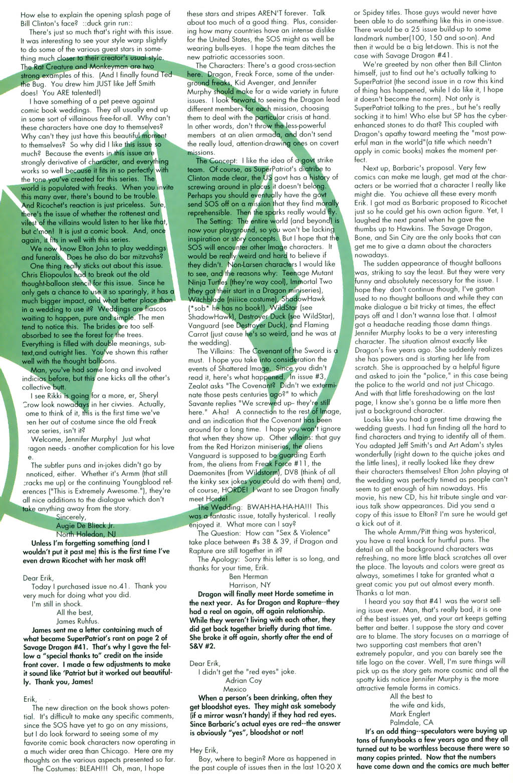 Read online The Savage Dragon (1993) comic -  Issue #43 - 30