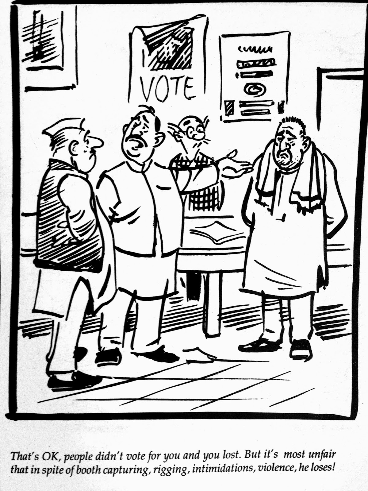 . Laxman's Cartoons: After Elections - III