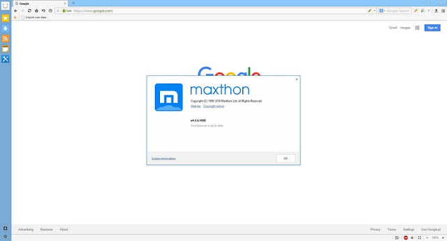 maxthon browser latest version for windows 10, 8.1, 8, 7 free download