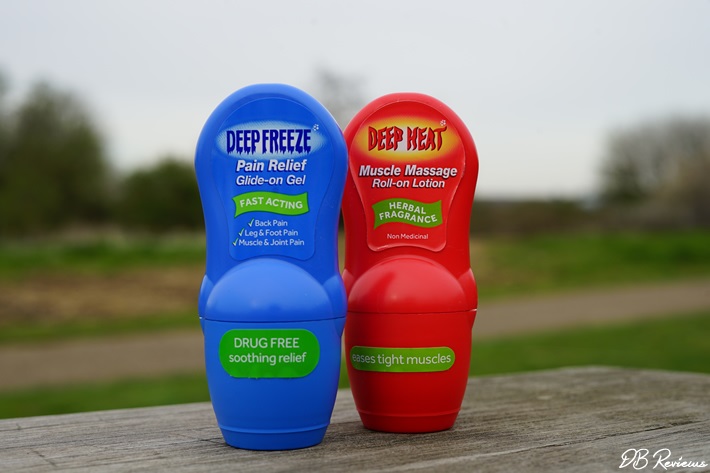 Deep heat and Deep Freeze Topical Pain relief