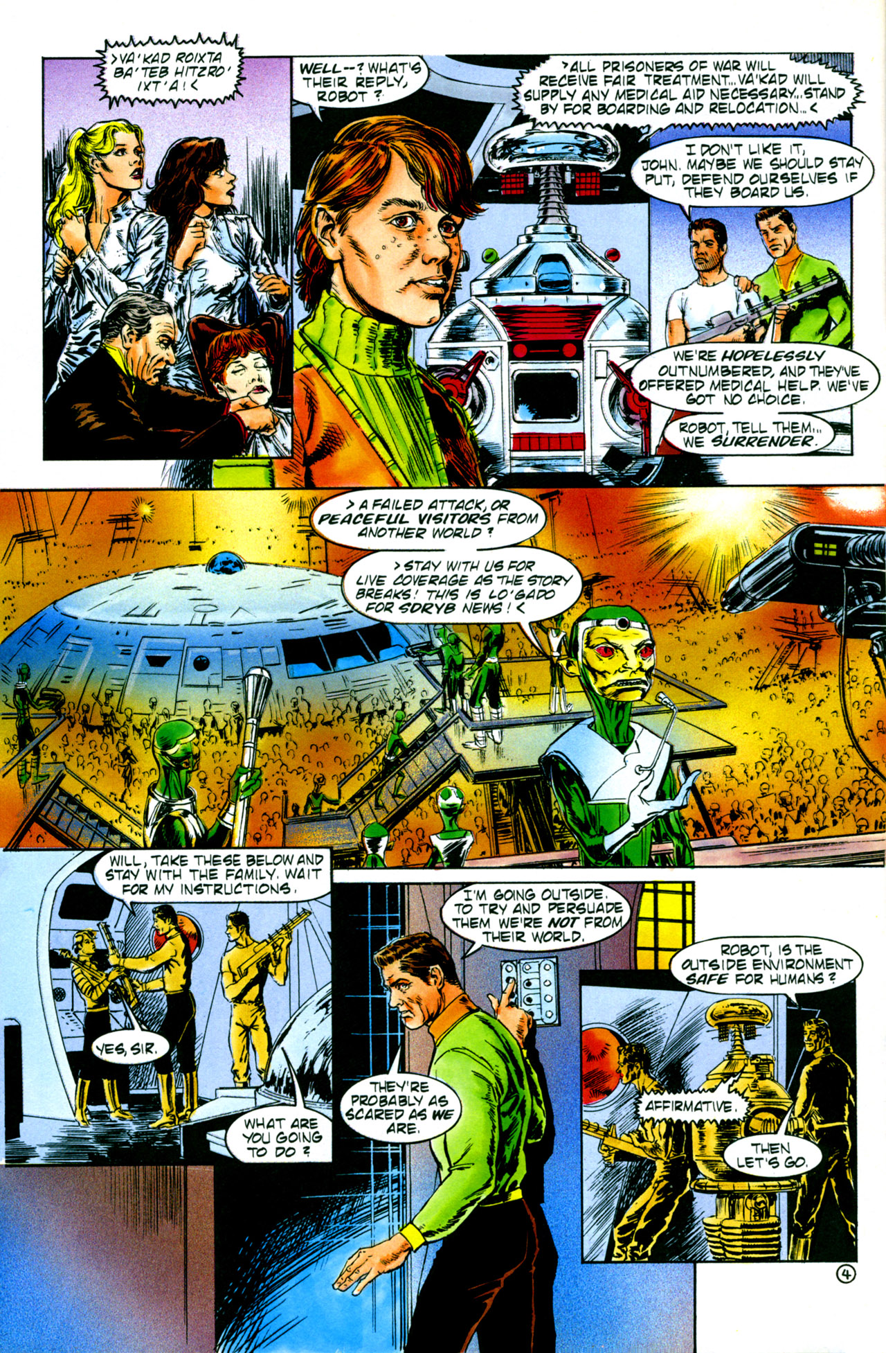 Read online Lost in Space (1991) comic -  Issue #4 - 6
