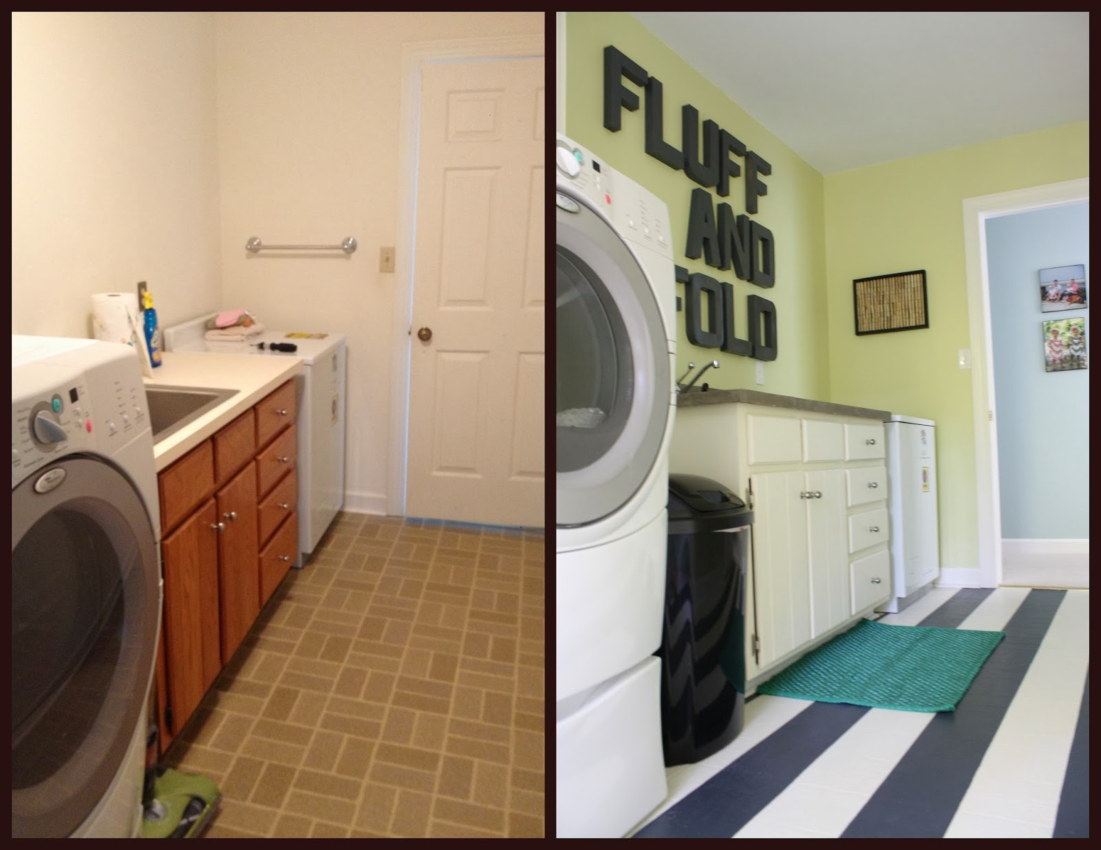 Laundry Room Wall Art Ideas: Thrifty, Easy DIY Tutorial | Designer Trapped