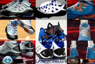 NBA 2K13 Jordan Melo M9 Shoes Update Patch