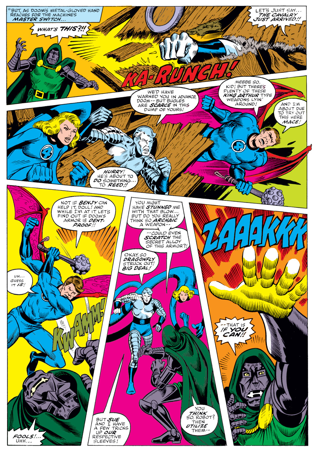 Read online What If? (1977) comic -  Issue #6 - The Fantastic Four had different superpowers - 29