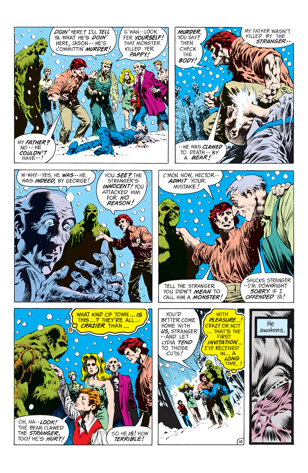 Read online Swamp Thing (1972) comic -  Issue #8 - 11