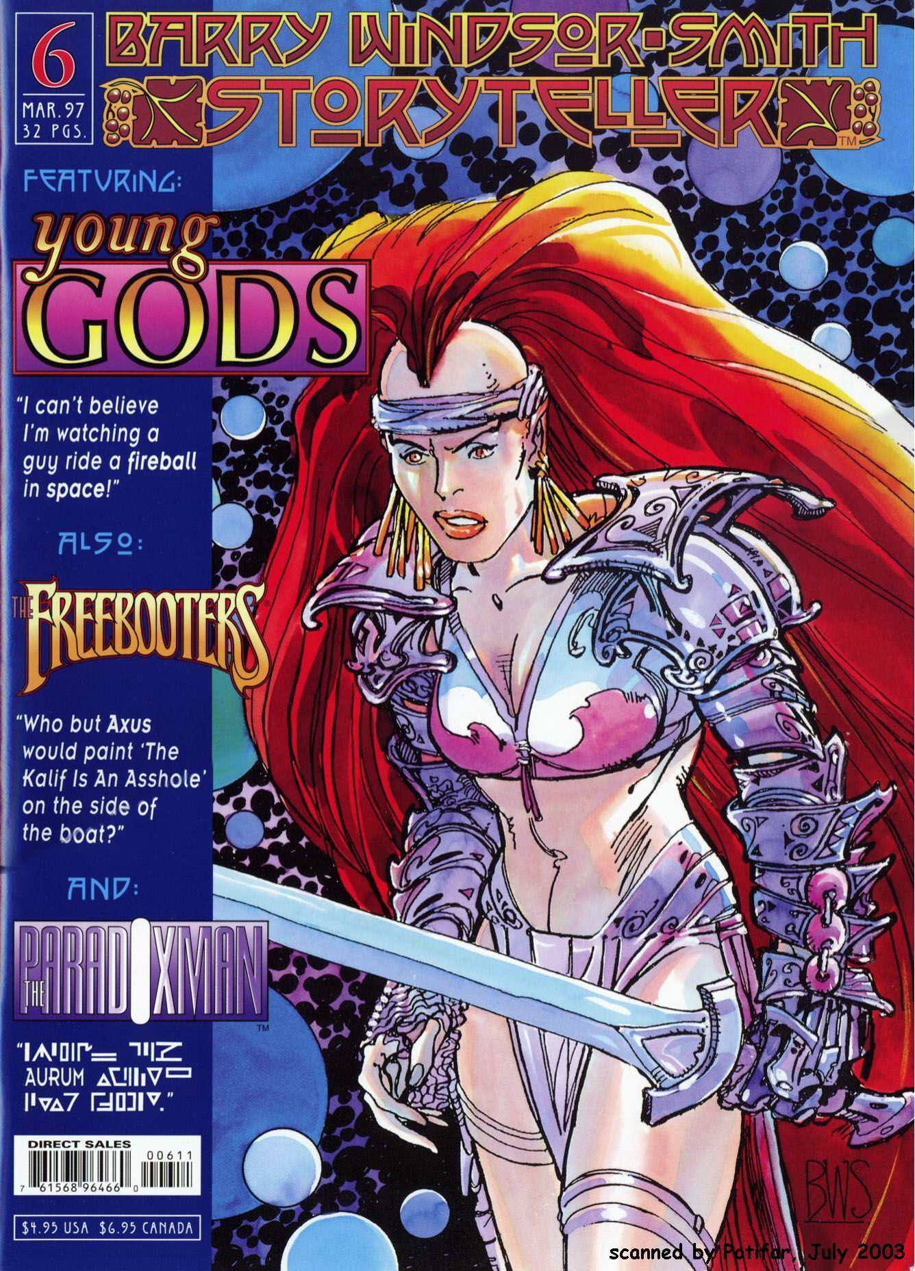 Read online Barry Windsor-Smith: Storyteller comic -  Issue #6 - 1