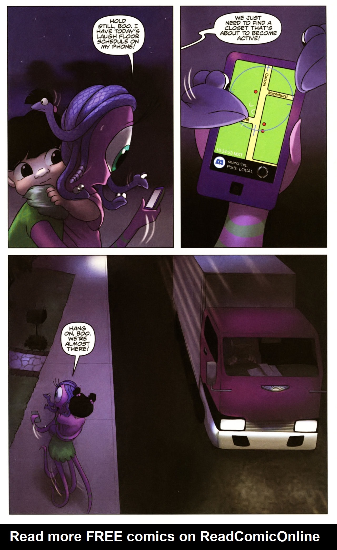 Read online Monsters, Inc: Laugh Factory comic -  Issue #4 - 16