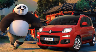 Fiat Panda Kung Fu Panda