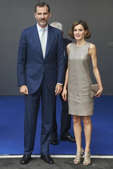 King Felipe of Spain and Queen Letizia of Spain attend Telecinco TV Channel in its 25th anniversary