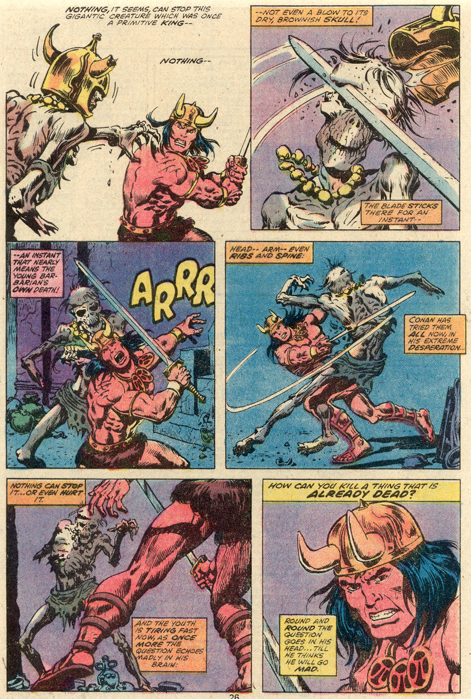 Read online Conan the Barbarian (1970) comic -  Issue #92 - 15