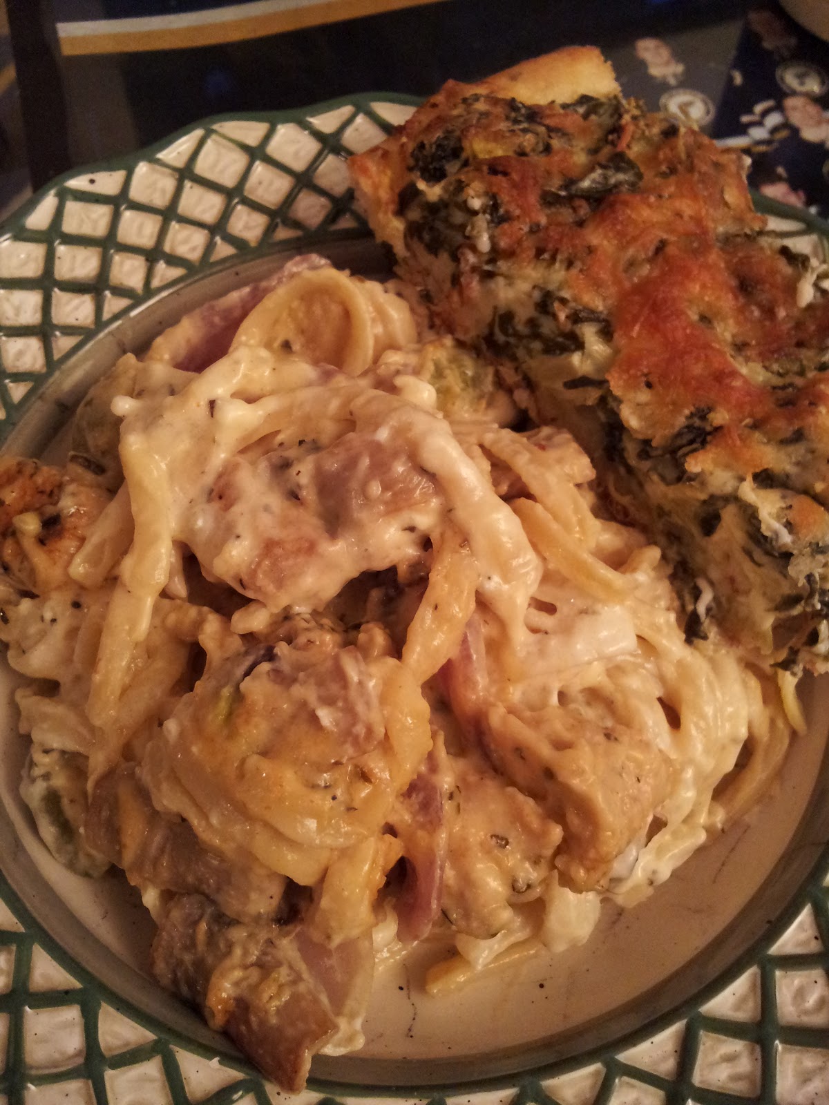 COVERED IN BACON Cajun Chicken Pasta