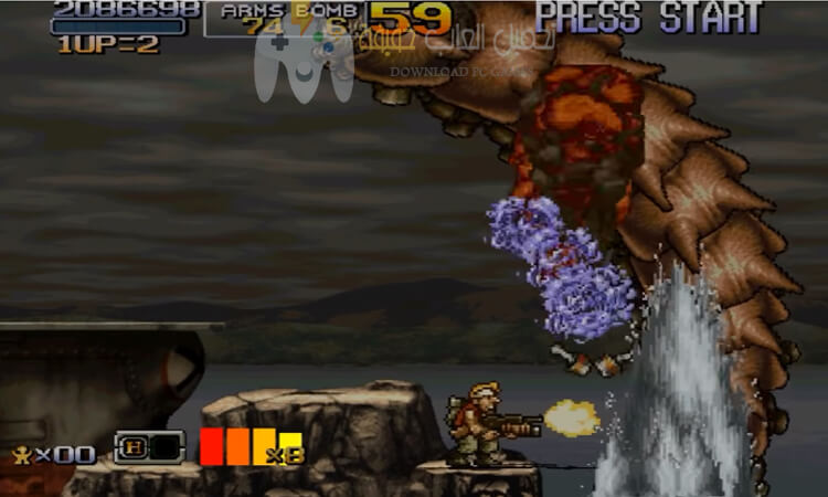 تحميل لعبة حرب الخليج Metal Slug للكمبيوتر