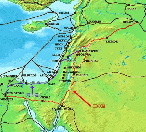 Levant's trade routes  
