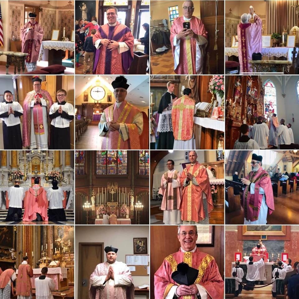 Orbis Catholicus Secundus Rose Vestment Images