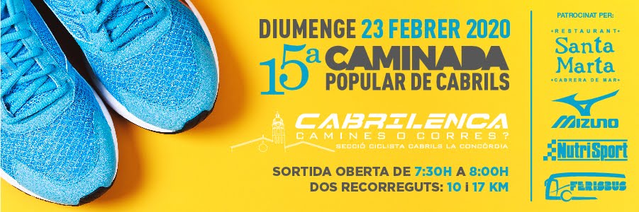 Cabrilenca: Camines o Corres?