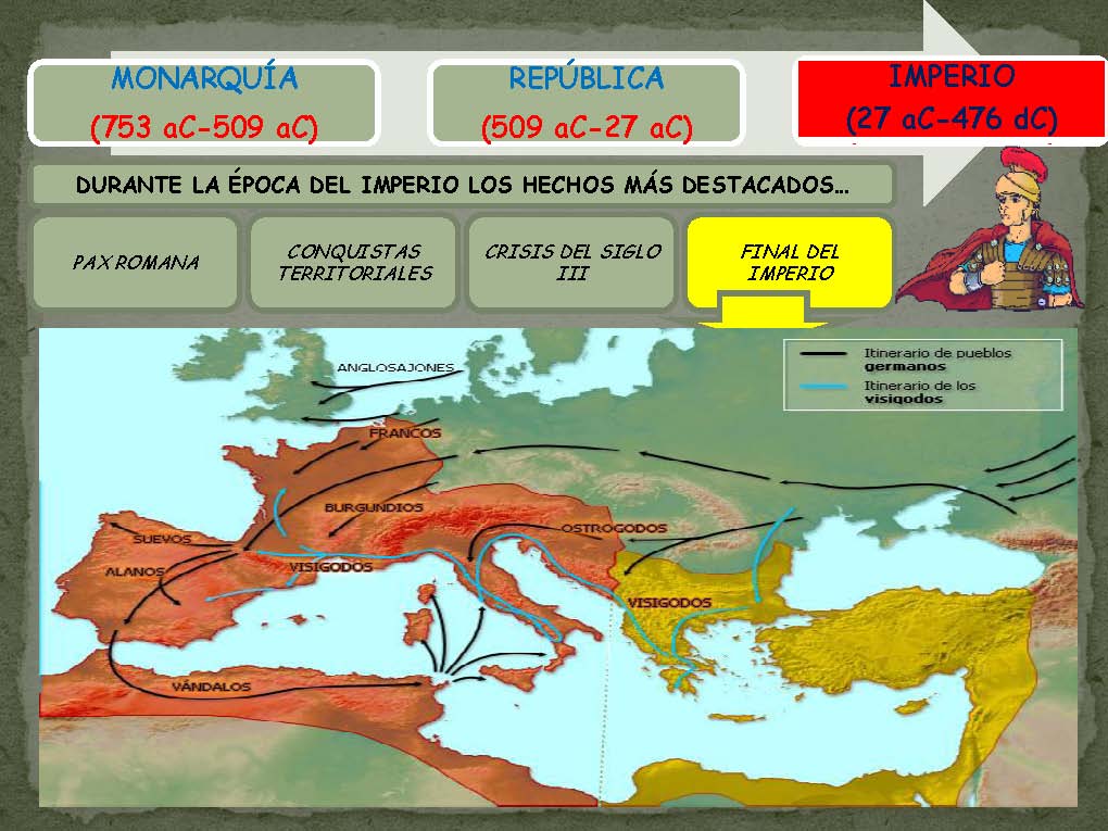 Biblioteca de Alejandría 3.0 2ºESO LA CRISIS DEL IMPERIO ROMANO Y LAS