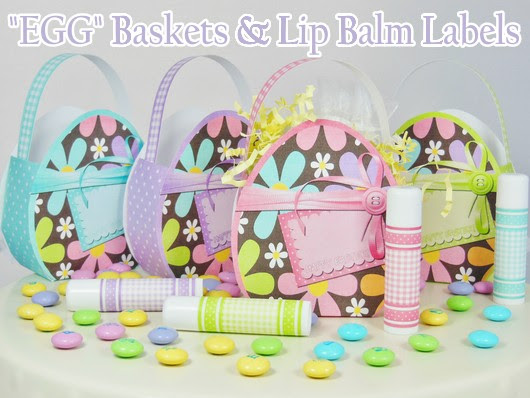 {NEW} Printable Easter "EGG" Baskets!