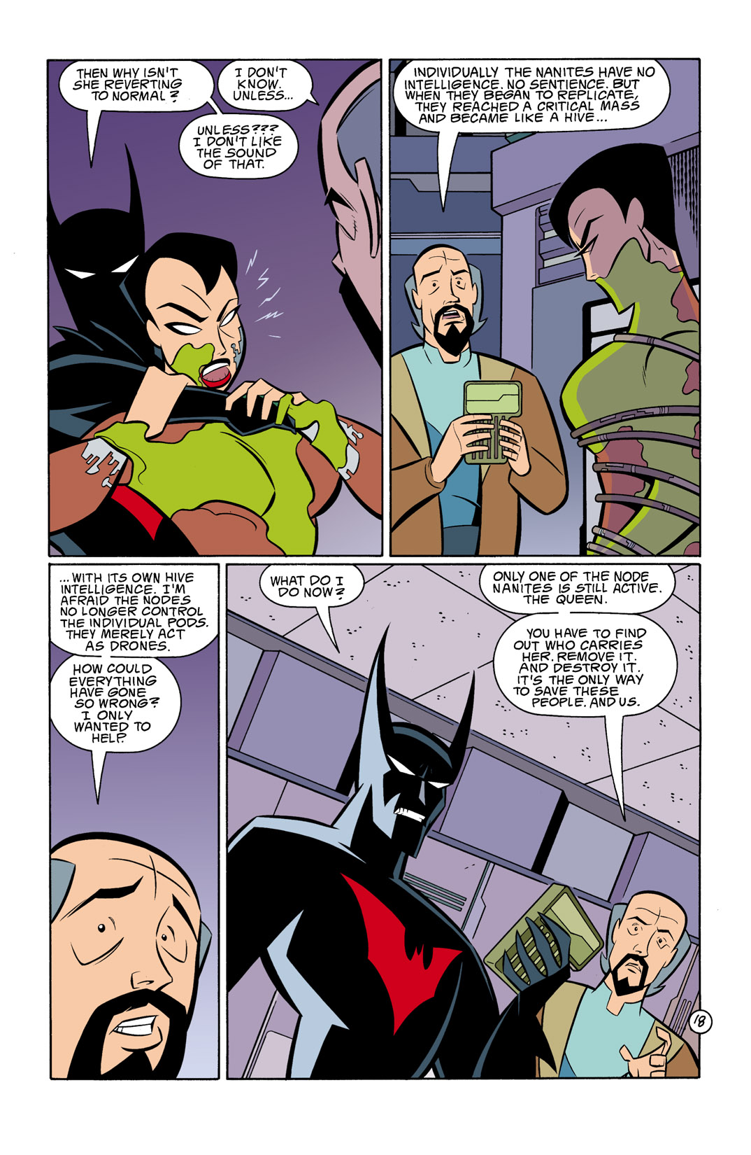 Read online Batman Beyond [II] comic -  Issue #11 - 19