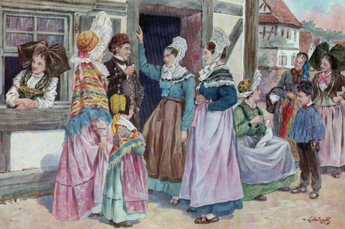 اللباس التقليدي الفرنسي بصمة من قلب اوربا اكتشف