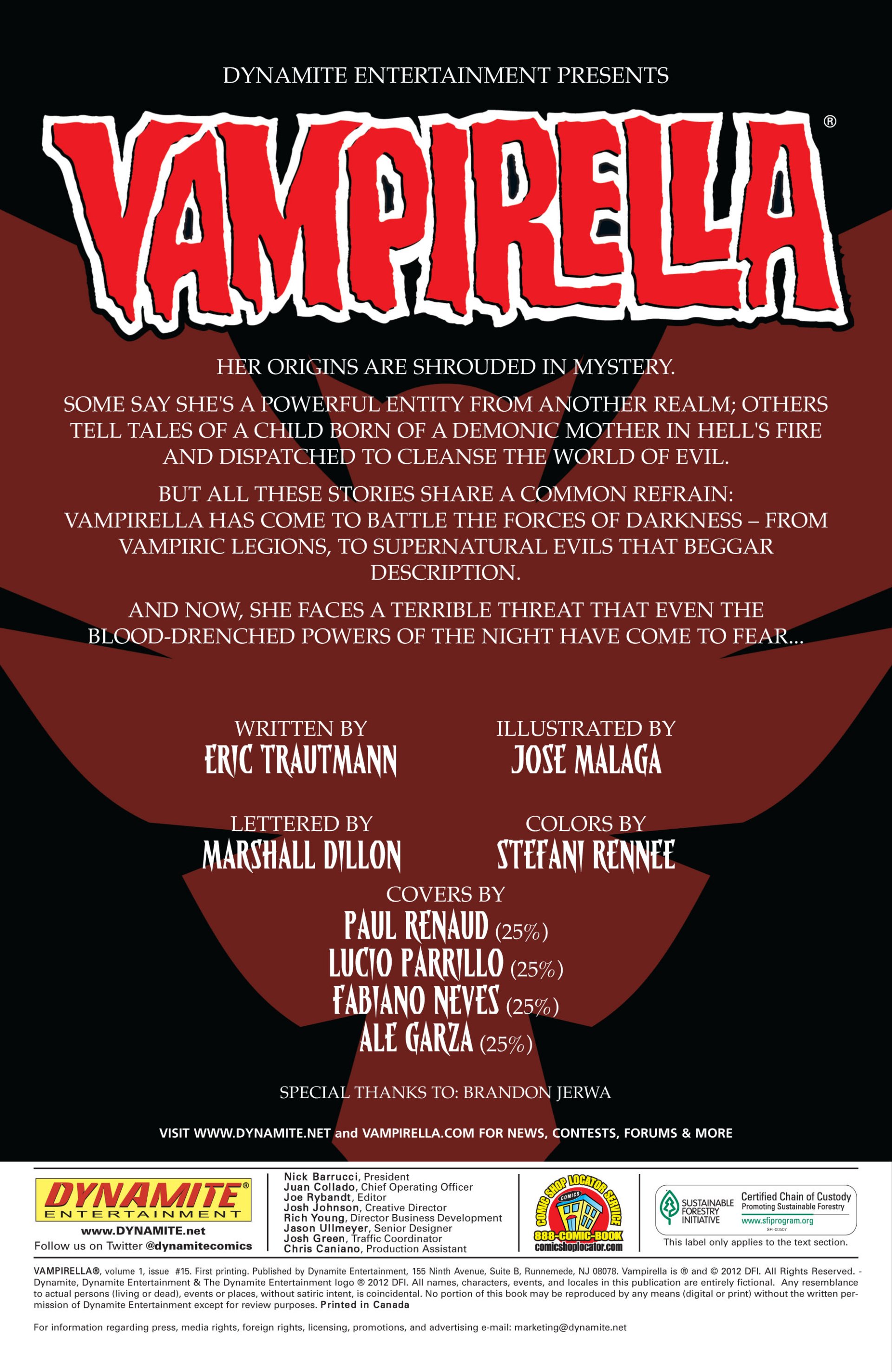 Read online Vampirella (2010) comic -  Issue #15 - 5