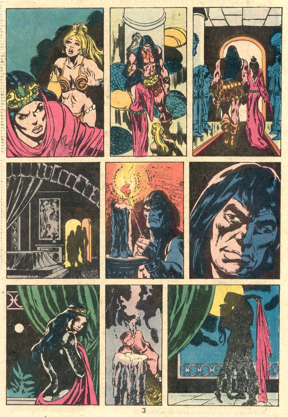 Read online Conan the Barbarian (1970) comic -  Issue # Annual 3 - 4