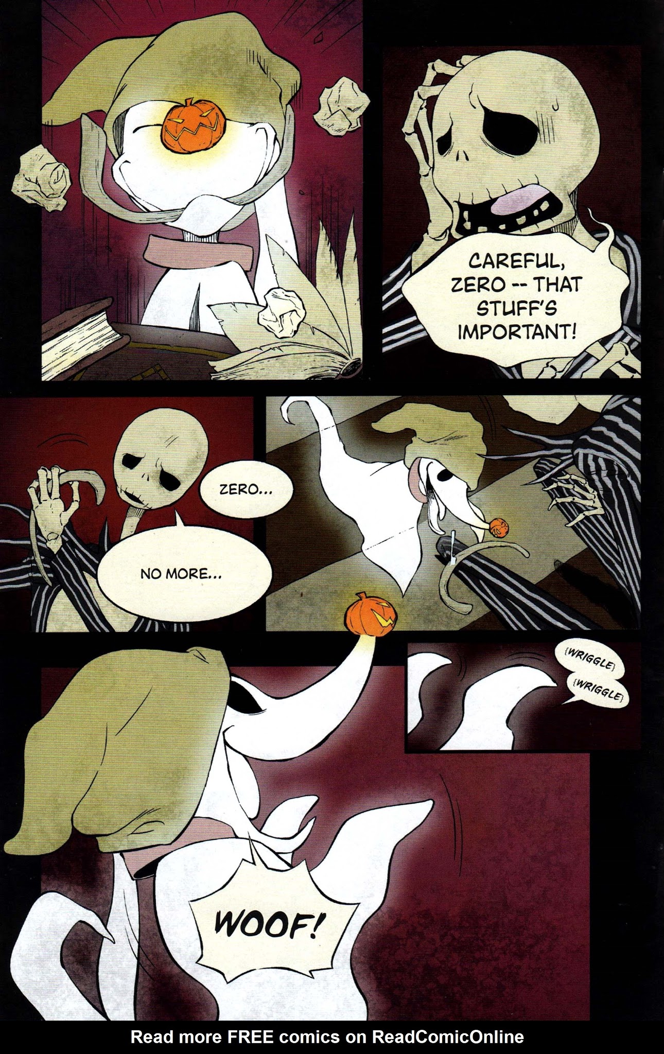 Read online Free Comic Book Day 2018 comic -  Issue # The Nightmare Before Christmas - 3A Zeros Journey - 11