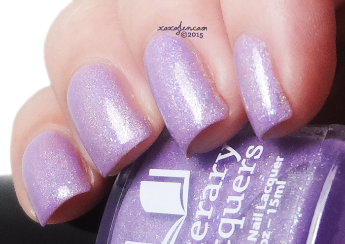 xoxoJen's swatch of Literary Lacquers Free to Fly
