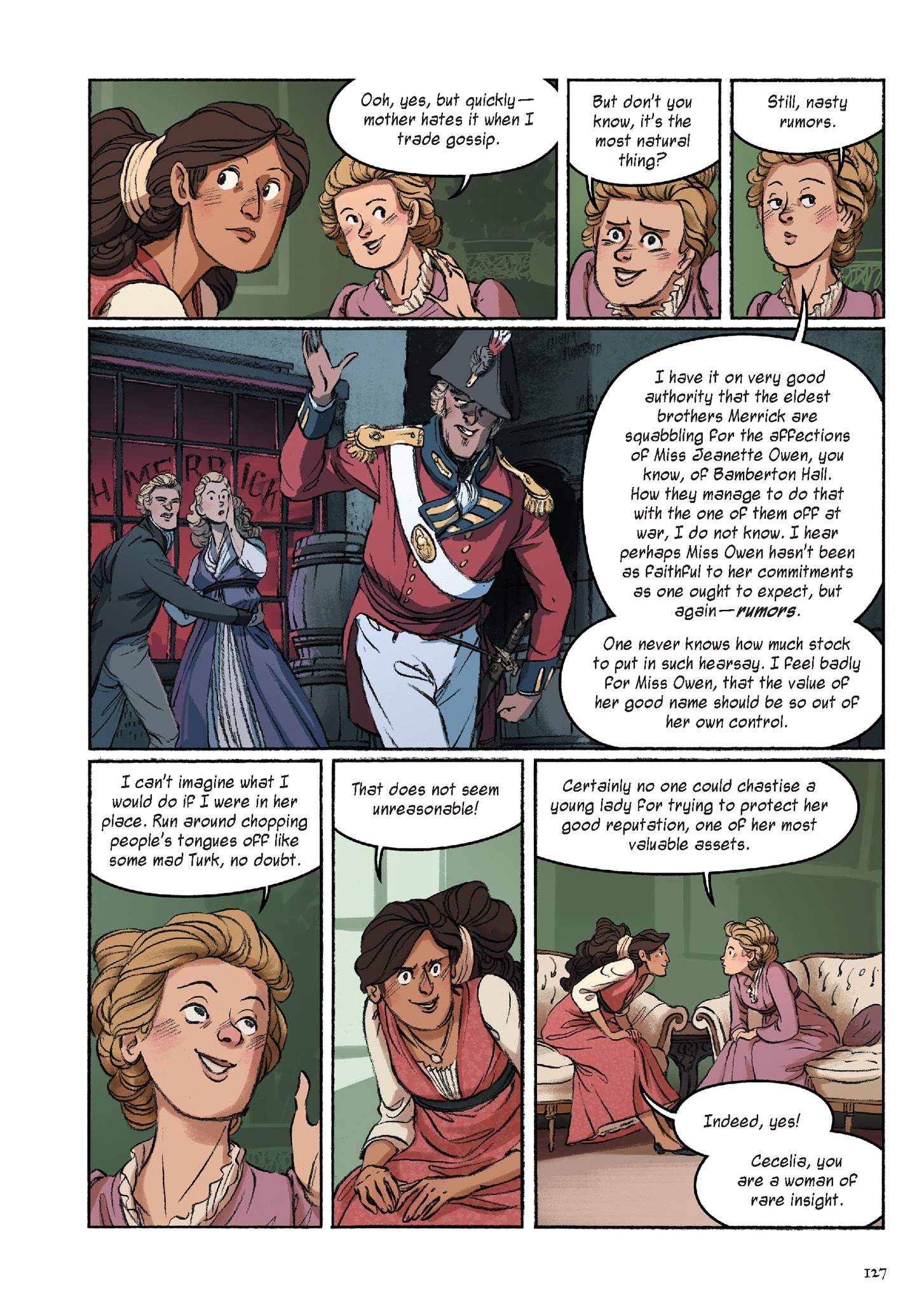 Read online Delilah Dirk and the King's Shilling comic -  Issue # TPB (Part 2) - 28