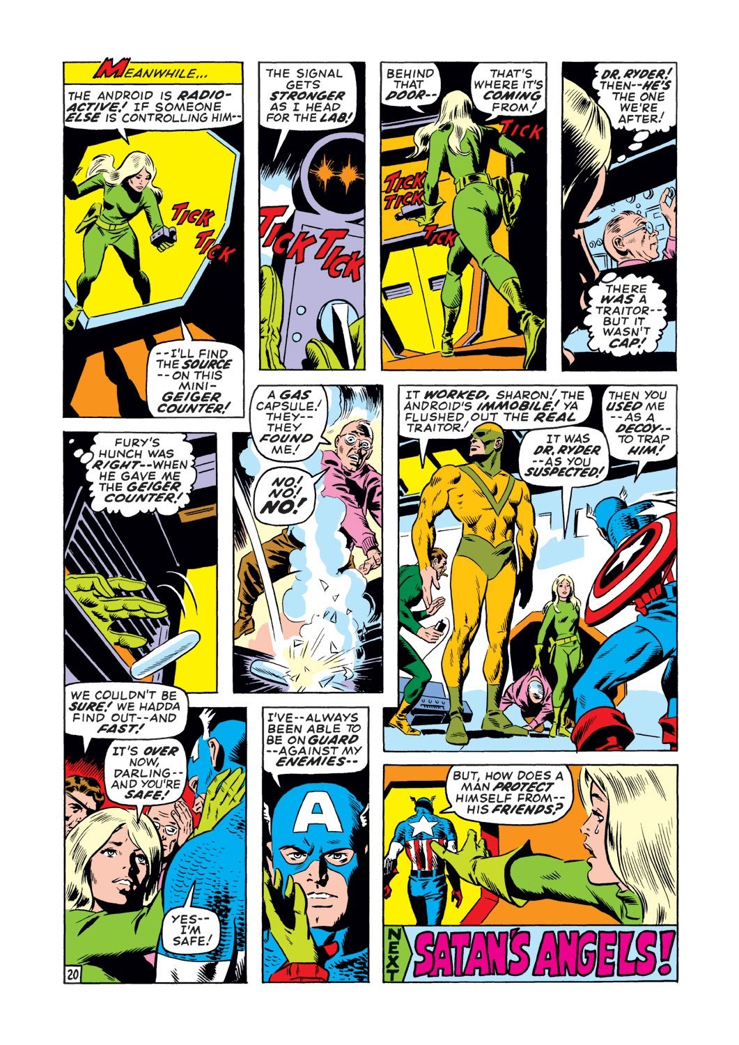Read online Captain America (1968) comic - Issue #127 - 20